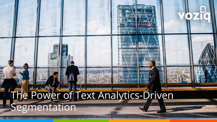 The Power of Text Analytics Driven Segmentation 1