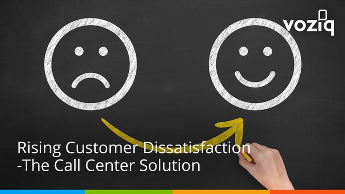 call center solution to the falling customer satisfaction